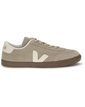 Veja Panenka Suede Sneakers Taupe_Pierre_Bark Upper: Suede; Sole: Rubber - Multicolor