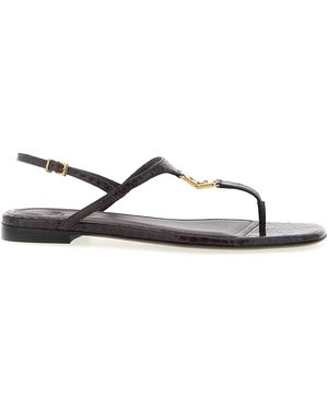 Fendi Ffold' Sandals - Purple