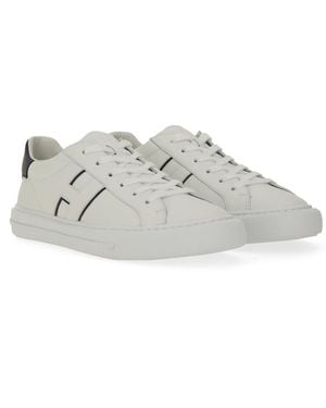 Hogan Leather Sneaker H691 Sneakers - White