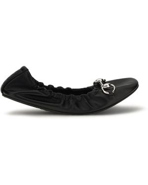 Gucci Prima Ballerinas - White