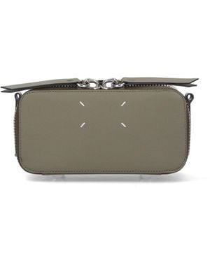 Maison Margiela Four Stitches Crossbody Bag - Grey