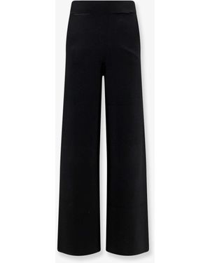 Hevò Viscose Blend Pants - Black