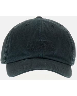 MM6 by Maison Martin Margiela Cotton Hat - Blue