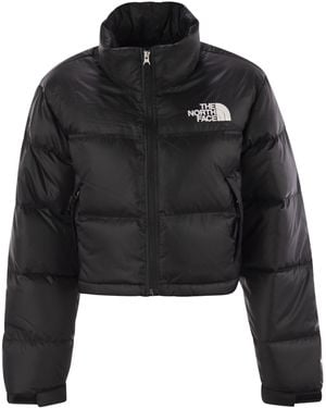 The North Face 1996 Retro Nuptse Short Down Jacket - Black