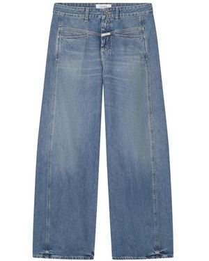 Closed Wide-Leg Denim Jeans - Blue