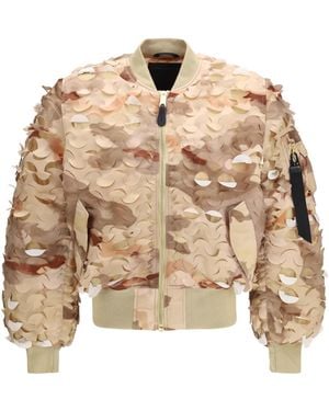 Alpha Industries Ma-1 Ulcans Flight Jacket Nylon - Natural
