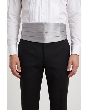 Brunello Cucinelli Light Silk Cotton Cummerbund Accessories & Slg - Gray