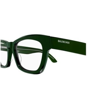 Balenciaga Bb0242O Linea Everyday 003 Acetate Occhiali Vista - Green