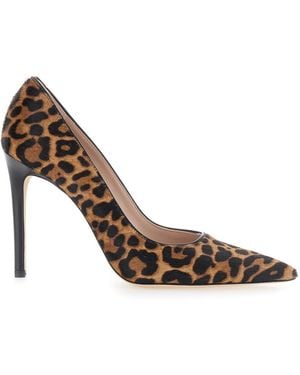 Stuart Weitzman Pumps Power 100 Leather - Brown