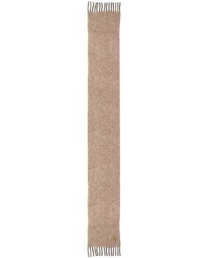 Ruslan Baginskiy Wool Scarf - White