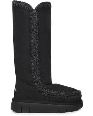 Mou Boots Sheepskin - Black