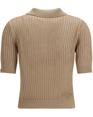 Jacob Cohen Cotton Polo - Natural