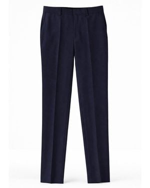 BOSS H-Genius-253 Wool Pants - Blue