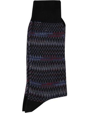 Missoni Short Socks - Blue