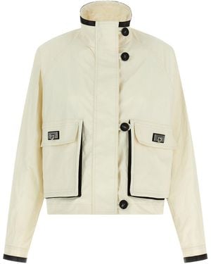 Ferragamo Light Jackets - Natural