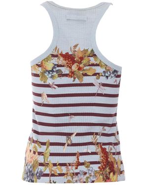 Jean Paul Gaultier Top Cotton - White