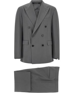 Tagliatore New York Dress - Grey
