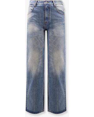 Tonywack Flared Leg Jeans - Blue