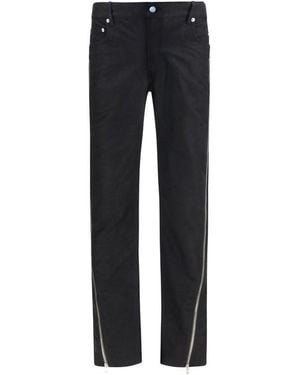 Rick Owens Wool Oves Aries Straight-Leg Jeans Clothing - Blue