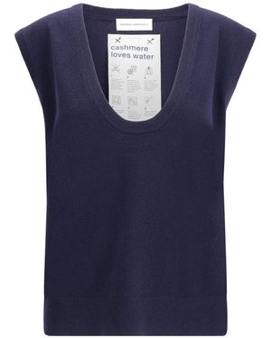 Extreme Cashmere Lord Vest - Blue