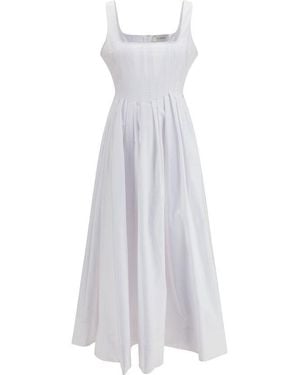 Max Mara Cotton Casual Dress - White