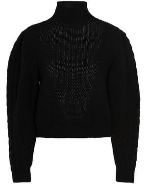 MIXIK Monique Sweater Wool Sweater, Cardigans - Black