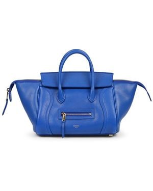 Celine Borsa "Luggage" Small - Blue