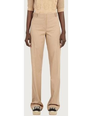Ferragamo Trousers - Natural