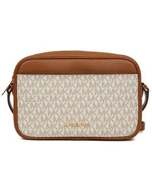 Michael Kors Crossbody Bag Polyvinyl Chloride Crossbody-Bags - White