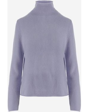Allude Cashmere Sweater - Purple