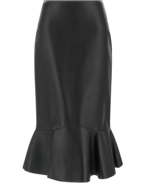 Fendi Nappa Skirt - Black