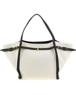 Tod's Medium 'Tim' Shopping Bag - Metallic