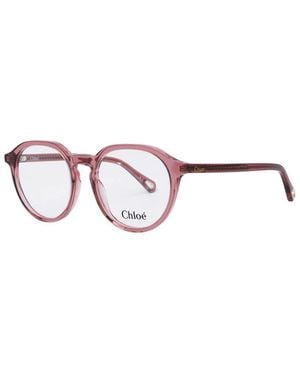 Chloé Frame And Lens Eyeglasses - Pink