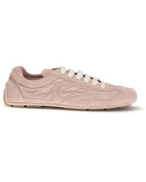 Prada Lamb Ovis Aries Trainers - Pink