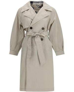 Barbour Layla Rain Trench - Natural