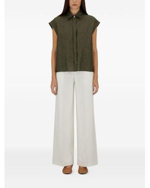 Herno Shirt Linen - Green