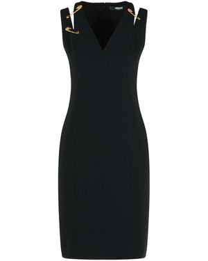 Versace Viscose Blend Dress - Black