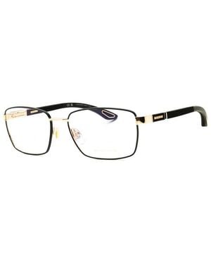 Chopard Eyeglasses Rectangle Full Rim, Shiny Rose Frame And Clear Demo Lenses Lens Vchg88V0301 - Brown
