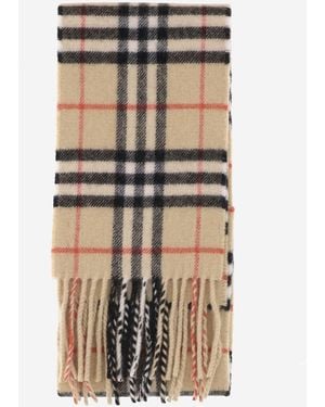 Burberry Cashmere Check Scarf - Multicolor