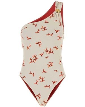 Fendi Printed Stretch Nylon Swimsuit - Multicolor