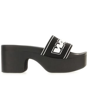 Alexander Wang Rubber Slippers - Black