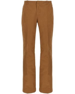McQueen Garment-Dyed Organic Cotton Chinos - Brown