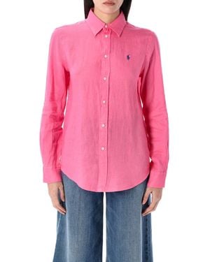 Ralph Lauren Classic Shirt - Pink