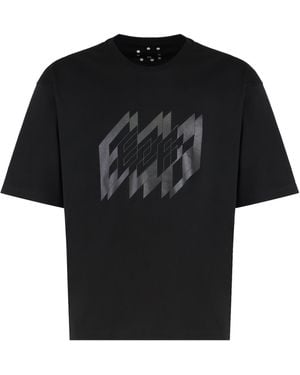 EZR Cotton Crew-Neck T-Shirt T-Shirts - Black
