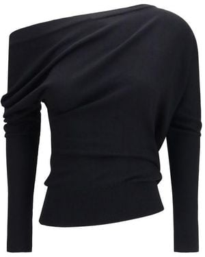 Tom Ford Wool Oves Aries Sweatshirt Clothing - Black