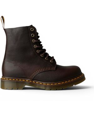 Dr. Martens 1460 Pascal Leather Lace-Up Boots - Black