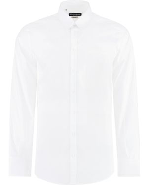 Dolce & Gabbana Classic Cotton Shirt - White