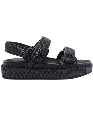 Tory Burch Kira Sport Sandals - Black