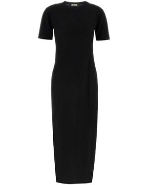 Saint Laurent Black Wool Dress