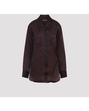 KHAITE Matteo Top - Brown